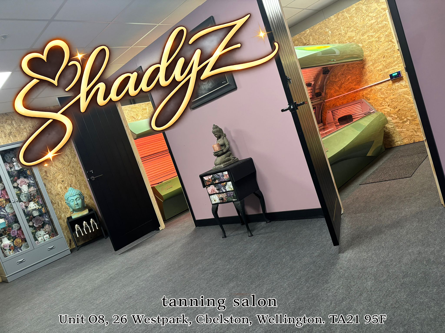 Shadyz Tanning Salon - Westpark, Wellington, Somerset Shadyz Tanning Salon - Westpark, Wellington, Somerset